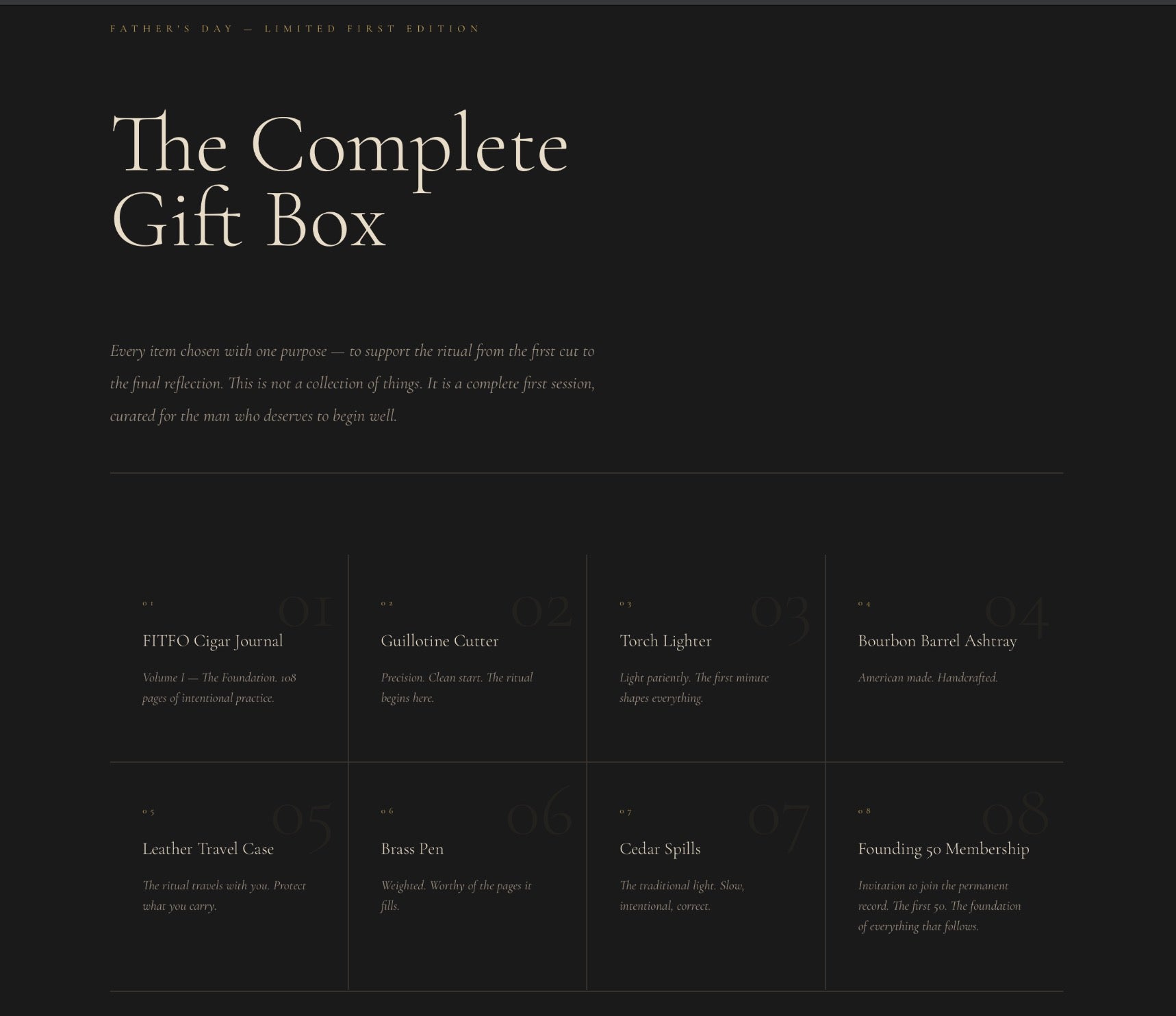 I WILL. Complete Gift Box — Father’s Day First Edition
